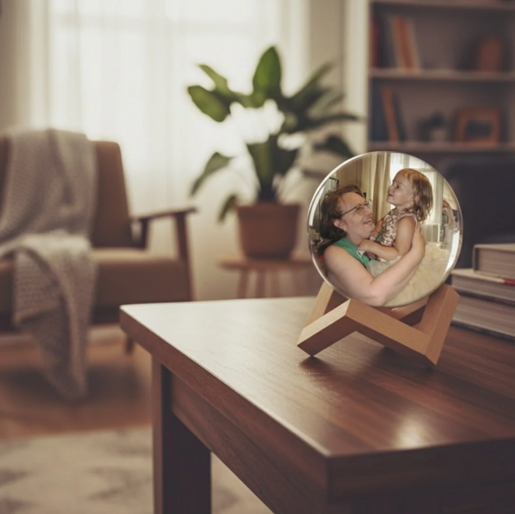 Lumavina™ Core Memories Orb Wooden Display